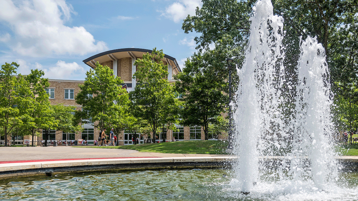Student Union and Fountain